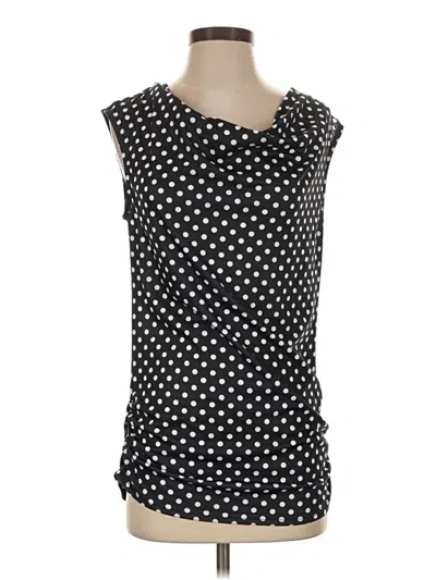 Pre-owned Zeagoo Sleeveless Blouse In Black