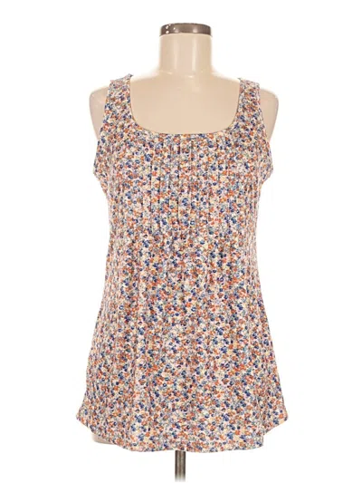 Pre-owned Zeagoo Sleeveless Blouse In Orange