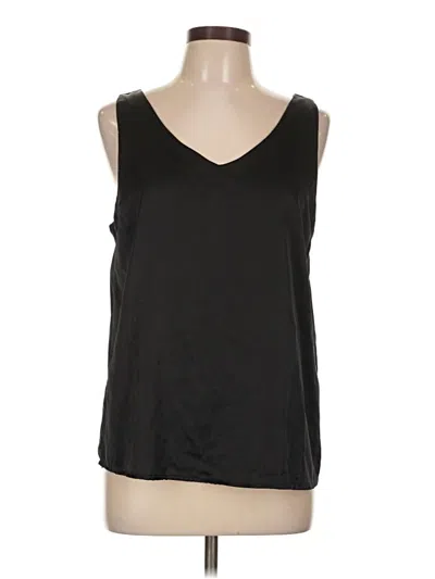 Pre-owned Zeagoo Sleeveless Top Black V Neck Tops