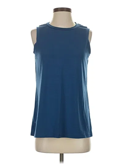 Pre-owned Zeagoo Sleeveless T-shirt In Blue