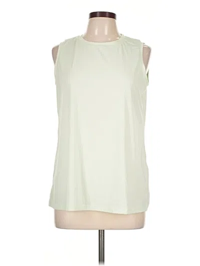 Pre-owned Zeagoo Sleeveless T-shirt In Green