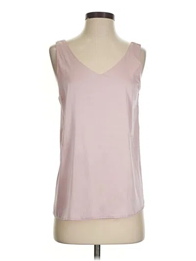 Pre-owned Zeagoo Tank Top Pink V-neck Tops