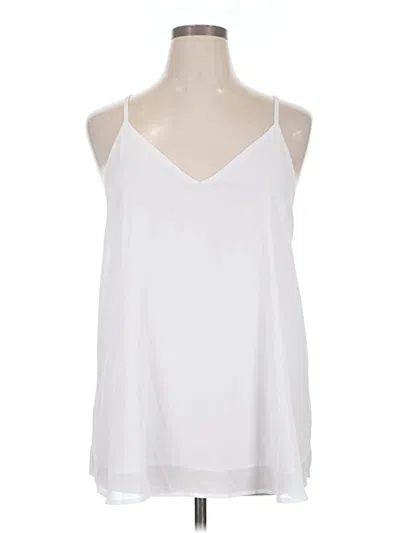 Zeagoo Tank Top White Halter Neckline Tops