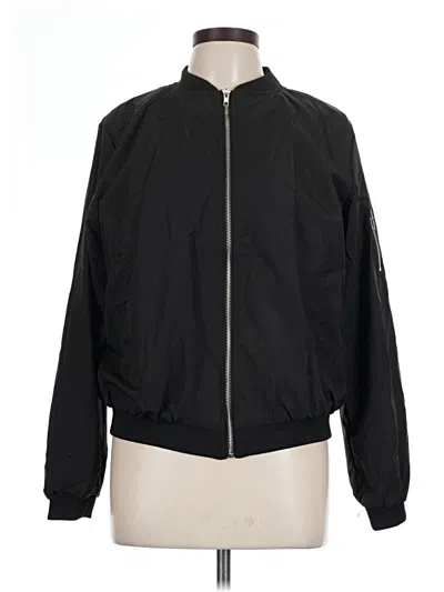 Pre-owned Zeagoo Track Jacket In Black