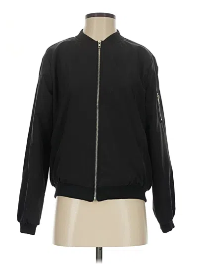 Pre-owned Zeagoo Track Jacket In Black