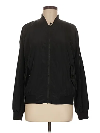 Pre-owned Zeagoo Track Jacket In Black