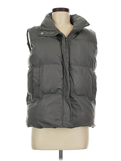 Pre-owned Zeagoo Vest In Gray