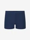 Zeco Schoolwear Boys School Elastane Swimming Short In Blue