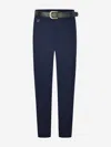 Zeco Schoolwear Boys School Extra Sturdy Fit Trousers In Blue