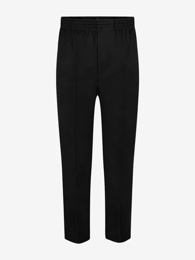 Zeco Schoolwear Babies'  Boys School Full Elastic Pull Up Trousers In Black