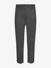 Zeco Schoolwear Boys School Full Elastic Pull Up Trousers In Grey