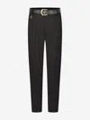 Zeco Schoolwear Boys School Senior Standard Fit Trousers - Extra Long Leg In Black