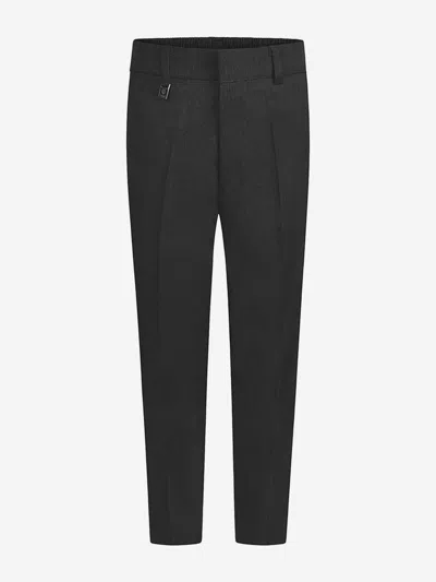 Zeco Schoolwear Babies'  Boys School Slim Fit Trousers In Grey