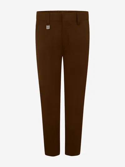 Zeco Schoolwear Babies'  Boys School Standard Fit Trousers In Brown