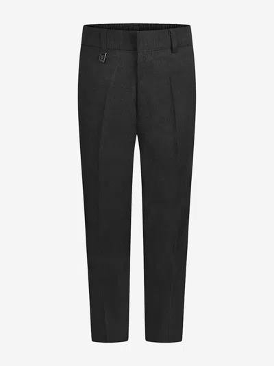 Zeco Schoolwear Babies'  Boys School Standard Fit Trousers In Grey