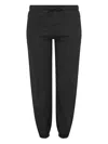 Zeco Schoolwear Drawstring Cuffed Trousers In Black