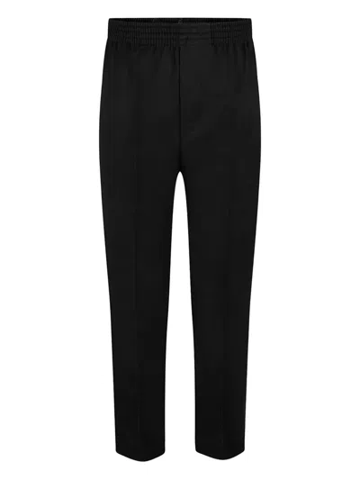 Zeco Schoolwear Kids' Elastic-waist Pants In Black