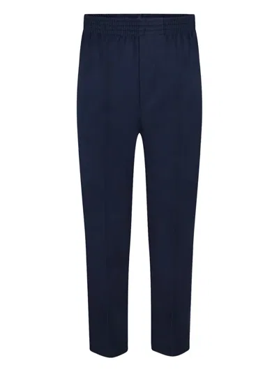 Zeco Schoolwear Kids' Elastic-waist Trousers In Blue