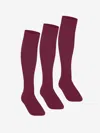 Zeco Schoolwear Girls School Knee High Socks In Purple