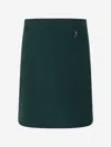 Zeco Schoolwear Girls School Lycra Heart Skirt In Green