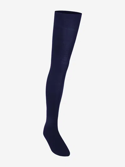 Zeco Schoolwear Babies'  Girls School Overknee Socks In Blue