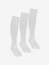 Zeco Schoolwear Girls School Pelerine Knee High Socks In White