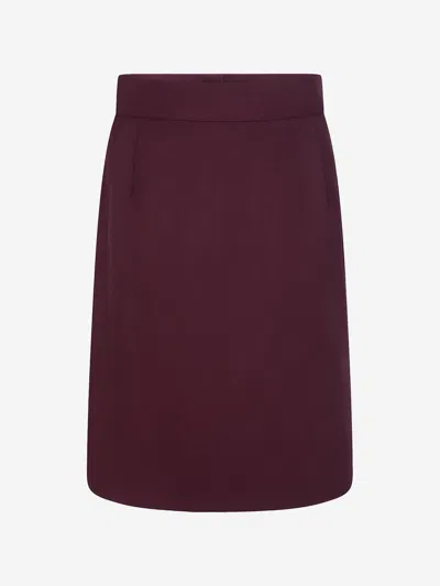Zeco Schoolwear Kids'  Girls School Pencil Skirt In Purple