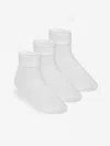 Zeco Schoolwear Girls School Turnover Socks In White