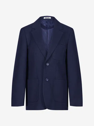 Zeco Schoolwear Kids School Blazer In Blue