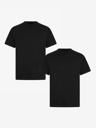 Zeco Schoolwear Kids School Crew Neck T-shirt In Black