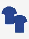 Zeco Schoolwear Kids School Crew Neck T-shirt In Blue