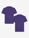 Zeco Schoolwear Kids School Crew Neck T-shirt In Purple