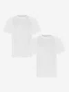Zeco Schoolwear Kids School Crew Neck T-shirt In White