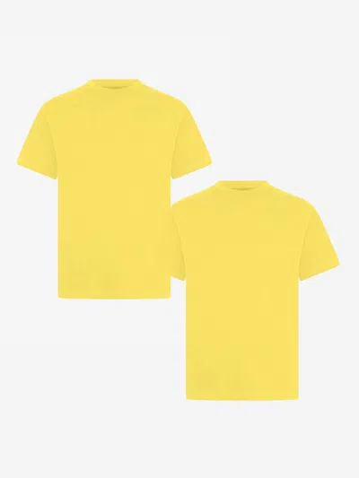 Zeco Schoolwear Kids School Crew Neck T-shirt In Yellow