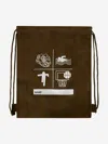 Zeco Schoolwear Kids School Premium Printed Pe Bag In Brown