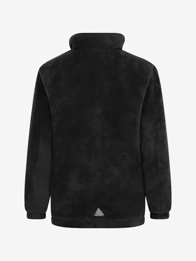 Zeco Schoolwear Kids School Reversible Fleece Jacket In Black
