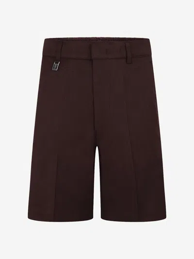 Zeco Schoolwear Kids School Standard Fit Shorts In Brown