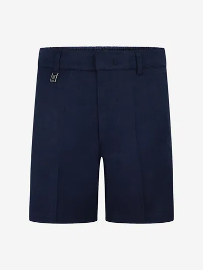 Zeco Schoolwear Kids School Sturdy Fit Shorts In Blue