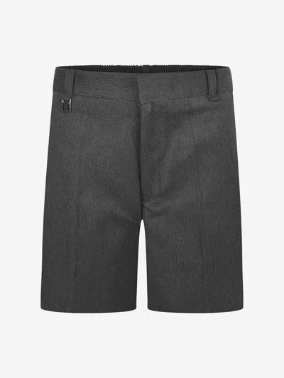 Zeco Schoolwear Kids School Sturdy Fit Shorts In Grey