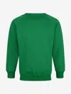 Zeco Schoolwear Zeco Kids School Crew Neck Sweatshirt In Green