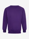 Zeco Schoolwear Zeco Kids School Crew Neck Sweatshirt In Purple