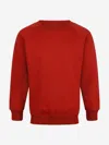 Zeco Schoolwear Zeco Kids School Crew Neck Sweatshirt In Red