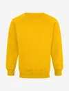 Zeco Schoolwear Zeco Kids School Crew Neck Sweatshirt In Yellow
