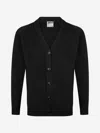 Zeco Schoolwear Zeco Kids School Knitted Cardigan In Black