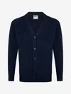 Zeco Schoolwear Zeco Kids School Knitted Cardigan In Blue