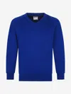 Zeco Schoolwear Zeco Kids School V-neck Sweatshirt In Blue