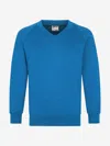 Zeco Schoolwear Zeco Kids School V-neck Sweatshirt In Blue