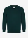 Zeco Schoolwear Zeco Kids School V-neck Sweatshirt In Green
