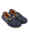 Zeebrakids Boys' Buckle Moccasin - Toddler, Little Kid, Big Kid In Navy