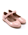 Zeebrakids Girls Patent Mary Jane - Hard Sole - Toddler, Little Kid In Ballerina Pink